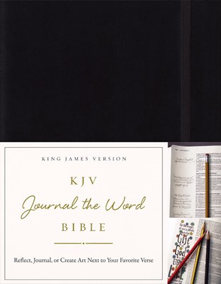 KJV Journal the Word Bible HB Black (Hard Cover)