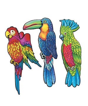 VBS Exotic Bird Cutouts (Other Merchandise)