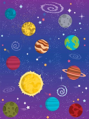 VBS 2019  Galaxy Wall Covering (General Merchandise)