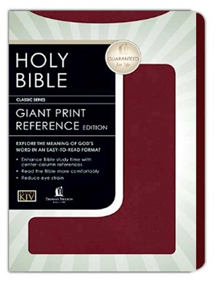 Kjv Gp Cc Reference Bible, Leatherflex Burgundy Indexed (Paperback)