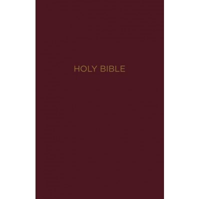 NKJV Gift And Award Bible, Burgundy, Red Letter Ed. (Leather-Look)