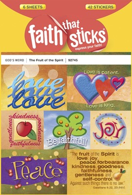 Fruit Of The Spirit, The - Faith That Sticks Stickers (Stickers)