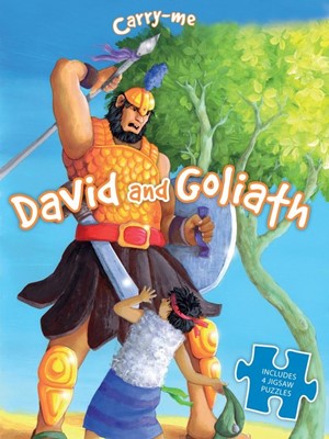 Carry Me Puzzle Book: David And Goliath (Board Book)