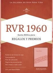 RVR 1960 Biblia para Regalos y Premios, rosado símil piel (Imitation Leather)