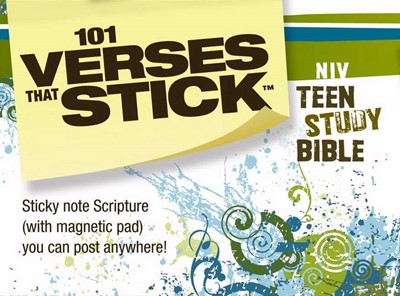 101 Verses That Stick For Teens Based On The NIV Teen Study (General Merchandise)