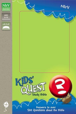 NIRV Kids' Quest Study Bible (Leather Binding)