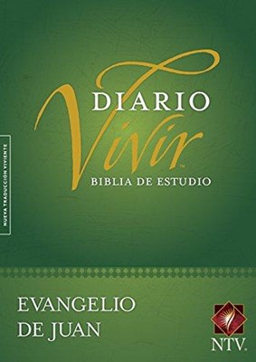 Biblia De Estudio Del Diario Vivir Ntv, Evangelio De Juan (Paperback)