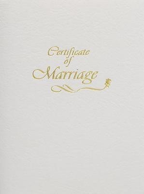 Contemporary Marriage Certificate Booklet (Miscellaneous Print)