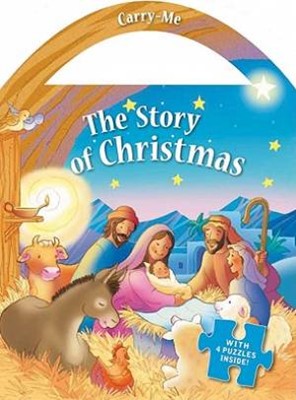 The Story Of Christmas: Carry Me Puzzle Books (Board Book)