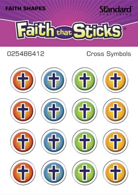 Cross Symbols - Faith That Sticks Stickers (Stickers)