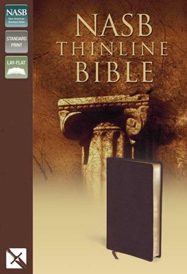 NASB Thinline Bible, Burgundy (Bonded Leather)