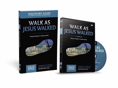 Walk as Jesus Walked Discovery Guide with DVD (Paperback w/DVD)