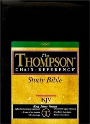 KJV Thompson Chain Ref Study TI H/b