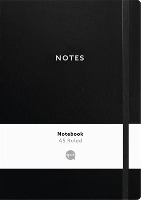 Church A5 Black Notebook (Hard Cover)