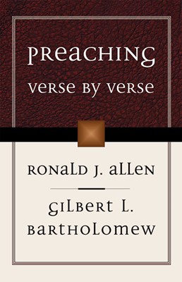 Preaching Verse By Verse (Paperback)