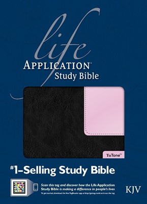 KJV Life Application Study Bible Tutone (Imitation Leather)
