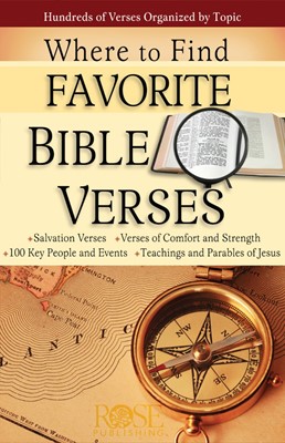 Where to Find Favourite Bible Verses (Individual pamphlet) (Pamphlet)