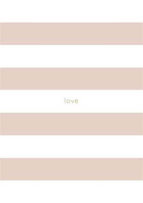 A5 Notebook Pink Striped (Hard Cover)