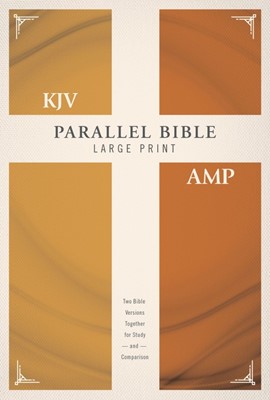 KJV Amplified Parallel Bible, Large Print, Red Letter Ed. (Hard Cover)