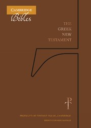 Greek New Testament, Brown Cowhide (Genuine Leather)