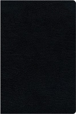 KJV Amplified Parallel Bible, Black, Large Print, Red Letter (Bonded Leather)