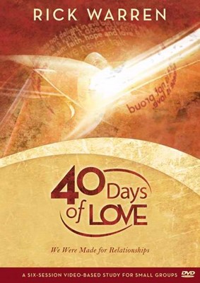 40 Days Of Love DVD (DVD)