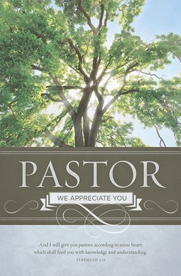 Pastor We Appreciate You Bulletin (Pack of 100) (Bulletin)