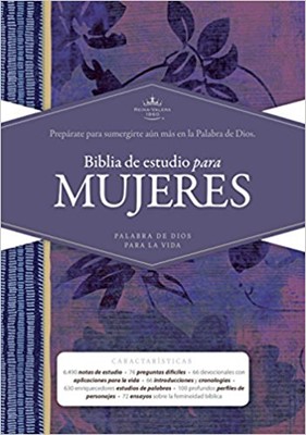 RVR 1960 Biblia de Estudio para Mujeres, tapa dura (Hard Cover)