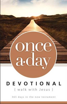 Once-A-Day Walk With Jesus Devotional (Paperback)