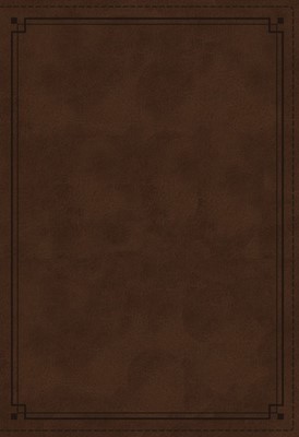 NKJV Study Bible, Brown, Red Letter Edition, Indexed (Imitation Leather)