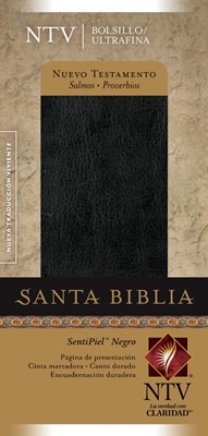 Santa Biblia Nuevo Testamento Con Salmos Y Proverbios Ntv, E (Imitation Leather)
