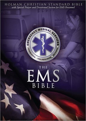 HCSB Emergency Medical Services Bible, Blue Leathertouch (Imitation Leather)