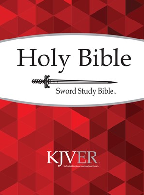 KJVER Sword Study Bible/Personal Size Large Print-Softcover (Paperback)