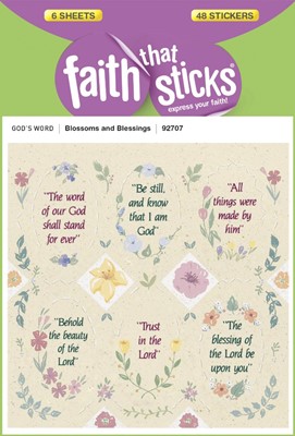 Blossoms And Blessings - Faith That Sticks Stickers (Stickers)