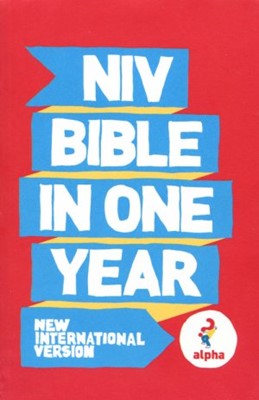 NIV Alpha Bible In One Year Paperback (Paperback)