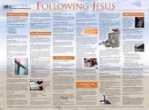 Following Jesus (Laminated)   20x26 (Wall Chart)