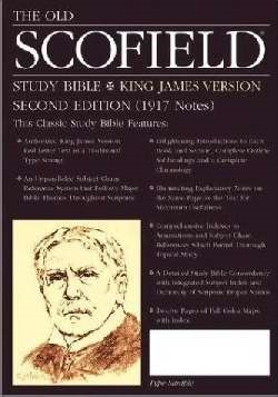 KJV Old Scofield Study Bible Cowhide Black (Leather Binding)