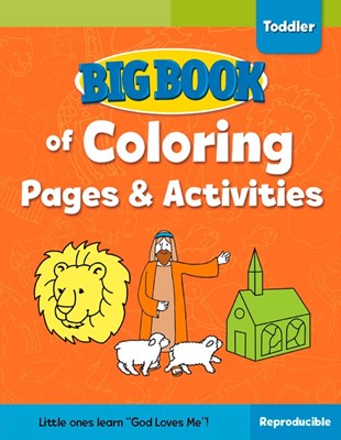 Big Book Of Colouring Pages And Activities For Toddlers (Paperback)