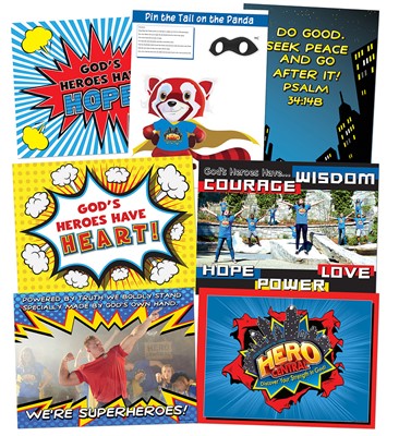 VBS Hero Central Decorating Poster Pack (Poster)