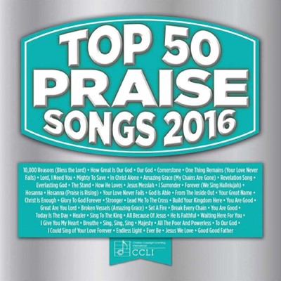 Top 50 Praise Songs 2016 2CD (CD-Audio)