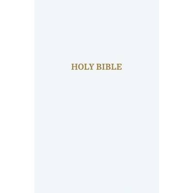 KJV Gift And Award Bible, White, Red Letter Ed (Imitation Leather)