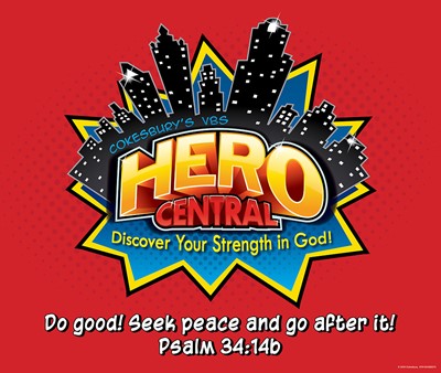 VBS Hero Central Large Logo Poster (Poster)