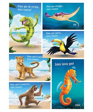 VBS Bible Point Posters (Set of 5) (Poster)