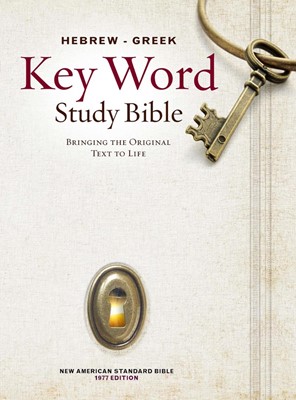 NASB Hebrew-Greek Key Word Study Bible Hardcover (Hard Cover)