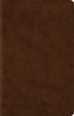 ESV Wide Margin Reference Bible, Trutone, Brown (Imitation Leather)