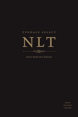 NLT Tyndale Select Reference Edition, Black Calfskin Leather (Leather Binding)