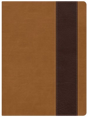 NKJV Holman Study Bible Suede/Chocolate (Imitation Leather)