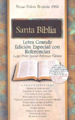 RVR 1960 Biblia Letra Grande Edición Especial con Referencia (Bonded Leather)