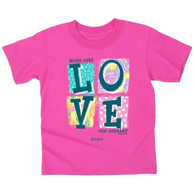 Love Blocks Kids T-Shirt, 4T (General Merchandise)