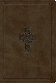 ESV Student Study Bible TruTone, Olive, Celtic Cross Design (Imitation Leather)